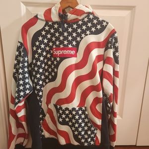 SUPREME FW14 Box Hoodie 'multi' SIZE L MENS